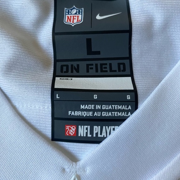 NFL Dallas Cowboys Ezekiel Elliott Game White Jersey - Picture 3 of 7